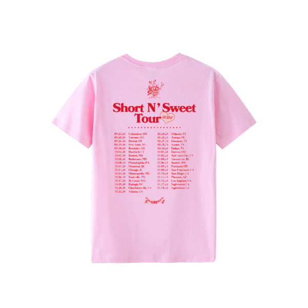 SHORT N’ SWEET TOUR MAKES YOU WANNA FALL IN LOVE TEE