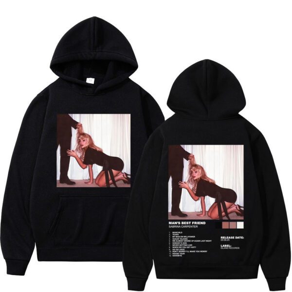 MAN'S BESTFRIEND HOODIE BLACK